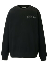 Onitsuka Tiger 【公式ショップ】SWEAT TOP オニツカタイガー トップス スウェット・トレーナー ブラック ベージュ グリーン ピンク グレー【送料無料】