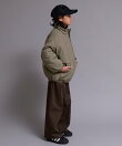 【先行予約】【新色追加】【エアサーマル】中わた スタンドカラー ジャケット【ペアマノンストリート】