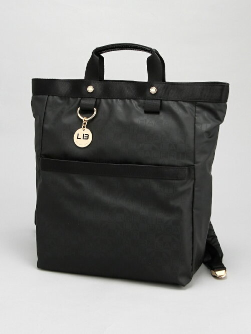 La Bagagerie モノグラムプリントスクエアリュックサック Rakuten Fashion 楽天ファッション 旧楽天 ブランドアベニュー R