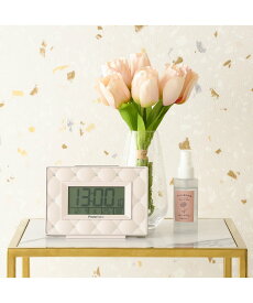 Francfranc アビスコ 電波デジタルクロック フランフラン インテリア・生活雑貨 時計 ピンク