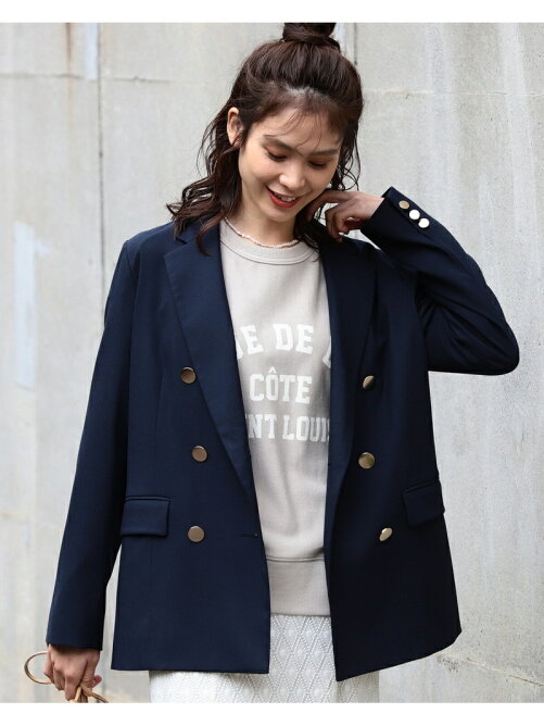 B Ming Life Store By Beams B Ming By Beams ダブルブレスト ジャケット 21ss Rakuten Fashion 楽天ファッション 旧楽天ブランドアベニュー Cd4007