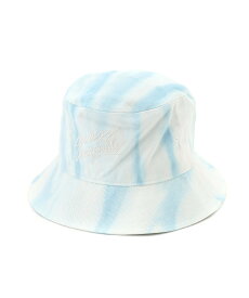 【SALE／50%OFF】GUESS GUESS 帽子 ハット (M)Denim Bucket Hat ゲス 帽子 ハット ブルー