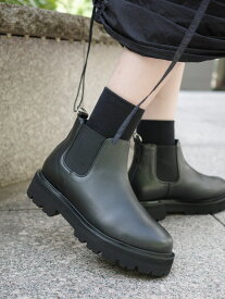 【SALE／30%OFF】BEAVER CAMINANDO/カミナンド SHORT SIDE GOA BOOTS ショートサイドゴアブーツ ビーバー シューズ・靴 ブーツ ブラック【送料無料】