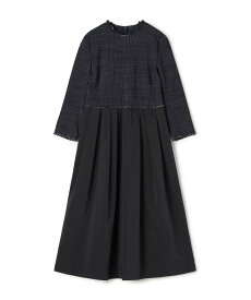 【SALE／40%OFF】Ballsey ロングスラブツイード マテリアルコンビワンピース トゥモローランド ワンピース・ドレス ワンピース【送料無料】