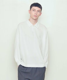 UNITED ARROWS & SONS ＜UNITED ARROWS & SONS by DAISUKE OBANA＞ S/T PL SHIRT/ポロシャツ ユナイテッドアローズ トップス ポロシャツ ホワイト ブラック グレー【送料無料】