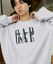 GAP 別注 ドッグ & ロゴ グラフィック プリント 裏起毛 スウェット 限定展開 フリークスストア トップス スウェット・…