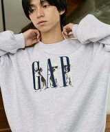 GAP 別注 ドッグ & ロゴ グラフィック プリント 裏起毛 スウェット 限定展開 フリークスストア トップス …