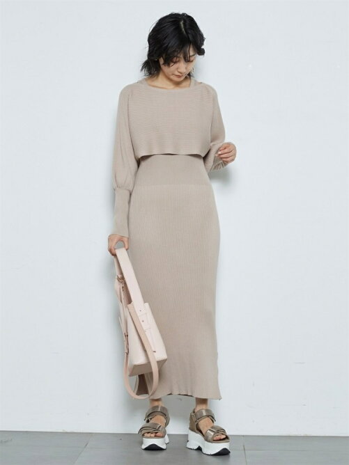 Snidel Sustainableレイヤードニットワンピース Rakuten Fashion 楽天ファッション 旧楽天ブランドアベニュー Cd1008 Snidel Sustainableレイヤードニットワンピース Rakuten Fashion 楽天ファッション 旧楽天ブランドアベニュー Cd1008