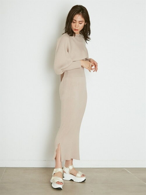 Snidel Sustainableレイヤードニットワンピース Rakuten Fashion 楽天ファッション 旧楽天ブランドアベニュー Cd1008 Snidel Sustainableレイヤードニットワンピース Rakuten Fashion 楽天ファッション 旧楽天ブランドアベニュー Cd1008