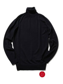 【SALE／50%OFF】B:MING by BEAMS ビーミング by ビームス / BBB ハイゲージ タートルネック ニット ビームス アウトレット トップス ニット ホワイト ベージュ ブラック ブラウン ネイビー【送料無料】