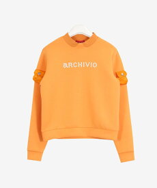 【SALE／40%OFF】ARCHIVIO 長袖プルオーバー アルチビオ トップス カットソー・Tシャツ オレンジ ネイビー グレー ホワイト【送料無料】