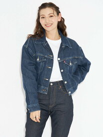 【SALE／20%OFF】Levi's FEATHERWEIGHT トラッカージャケット ダークインディゴ PAPER MAP リーバイス トップス スウェット・トレーナー【送料無料】