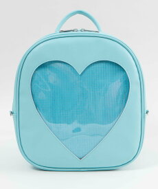 【SALE／77%OFF】WEGO LADY'S ハートウィンドウ痛リュック ウィゴー ファッション雑貨 その他のファッション雑貨 ブルー ブラック ホワイト パープル ピンク