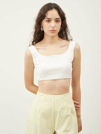 【SALE／30%OFF】Mila Owen スクエアネックタンク型スウィムウェア ミラオーウェン トップス カットソー・Tシャツ ホワイト ブラック【送料無料】
