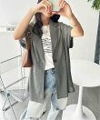 メッシュフレンチスリーブテーラードジャケット