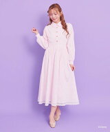 Areeam 【Disney】ミス・バニー&とんすけ/チェックワンピース アリーム ワンピース・ドレス シャツワンピ…