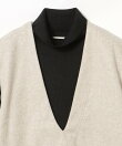 ジレ セット リブ ニット ワンピース(セットアイテム) 26AW 秋新作 ロングシーズン 着回し イージーケア