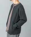 『マシンウォッシャブル』コットンミラノリブニットジップブルゾン