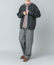 『マシンウォッシャブル』コットンミラノリブニットジップブルゾン