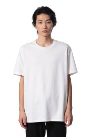 ATTACHMENT コットンダブルフェイス スリムフィットTシャツ S/S アタッチメント トップス カットソー・Tシャツ ホワイト グレー ブラック【送料無料】