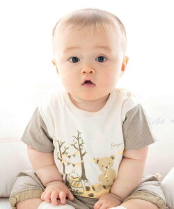 fillot de bebe reduction �I�[�K�j�b�N�R�b�g���N�}�`�F�b�N����T�V���c(70~90cm) �x�x �I�����C�� �X�g�A �}�^�j�e�B�E�F�A�E�x�r�[�p�i �x�r�[�g�b�v�X �z���C�g�y���������z