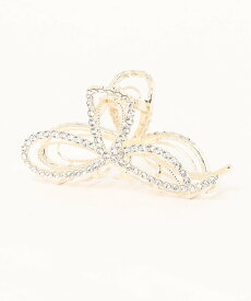 【SALE／23%OFF】MAGASIN DE MODE Chou Chou MAGASIN DE MODE Chou Chou/パール ラインストーン リボンヘアクリップ OSWY セットアップセブン ヘアアクセサリー バレッタ・ヘアクリップ・ヘアピン