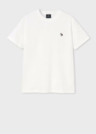 PS Paul Smith "Sports Stripe Zebra" ワンポイント 半袖Tシャツ ポール・スミス トップス カットソー・Tシャツ ブラック ホワイト【送料無料】