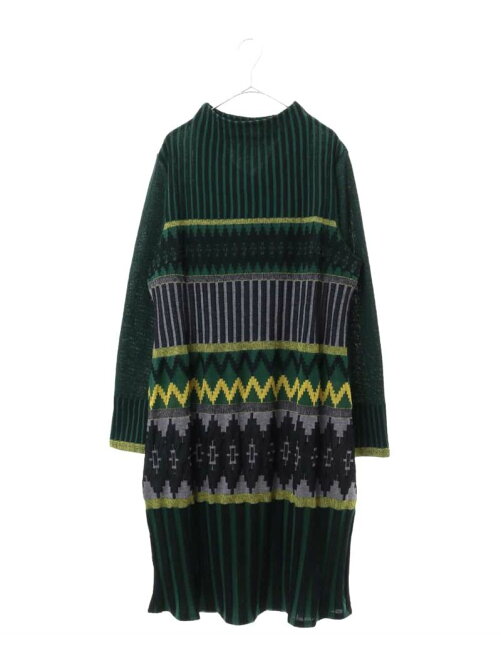 Hiroko Bis Grande 洗える 日本製 ストライプジャカードワンピース Rakuten Fashion 楽天ファッション 旧楽天 ブランドアベニュー Br4010