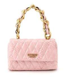 【SALE／50%OFF】GUESS (W)DEMA Mini Crossbody Flap ゲス バッグ ハンドバッグ ピンク グレー ブラック【送料無料】