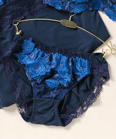 fran de lingerie ゴージャス薔薇刺繍しっかりフィット 「グレースイストグランデ」 ショーツ フランデランジェリー インナー・ルームウェア ショーツ ネイビー ブラック ブルー ピンク ホワイト