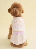 GELATO PIQUE CAT&DOG 【CAT&DOG】【Birthday】スムーズィーカップケーキジャガードプルオーバー ジェラ…