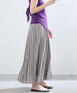 ボイルシアープリーツスカート