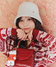 【=LOVE 大場花菜さん着用】メタルチャームバケットハット