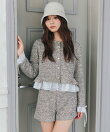 【=LOVE 大場花菜さん着用】メタルチャームバケットハット