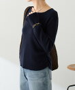 スキッパーリブニット