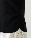 スキッパーリブニット