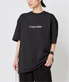 AP STUDIO 【Calvin Klein / カルバン クライン】Standard Logo T-sh エーピーストゥディオ トップス カットソー・Tシャツ ホワイト ブラック【送料無料】
