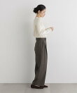 CICA&UVカット加工Vネックリブカーディガン