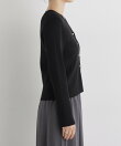 CICA&UVカット加工Vネックリブカーディガン