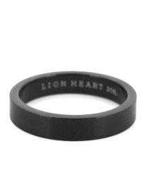 LION HEART LION HEART/(M)デュオリング/エンビ(サージカルステンレス) ライオンハート アクセサリー・腕時計 リング・指輪 シルバー ブラック【送料無料】