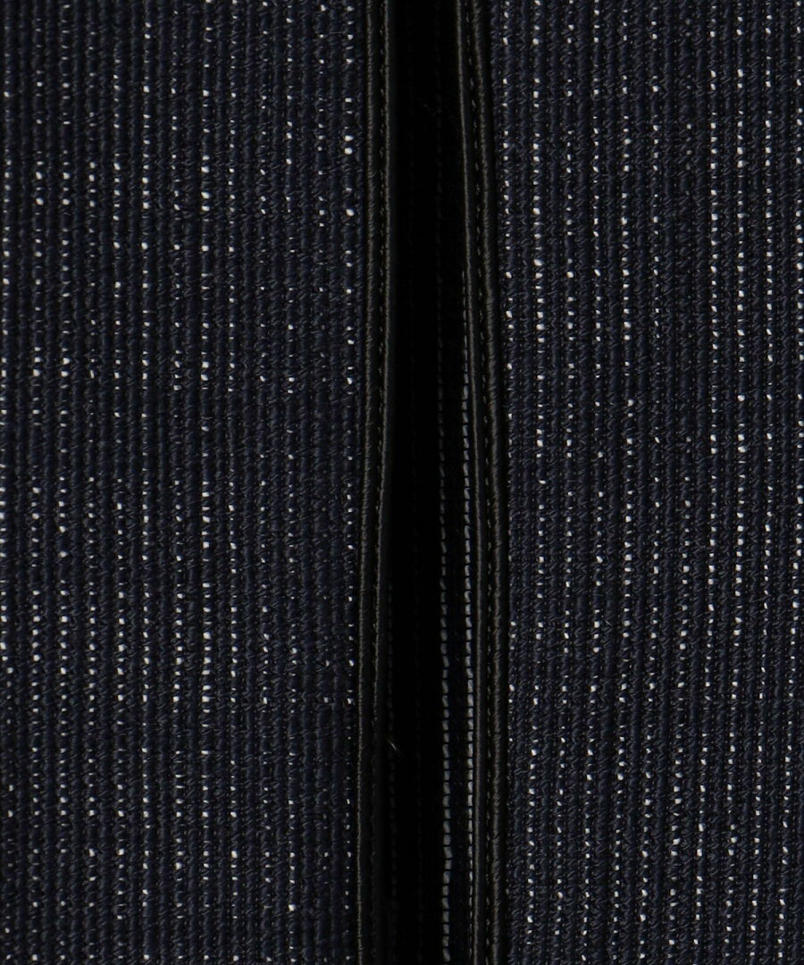 【SALE/66%OFF】Ballsey ロングスラブツイード クルーネックジャケット トゥモローランド ジャケット・アウター ノーカラージャケット ネイビー ホワイト【送料無料】 - メイン画像 8