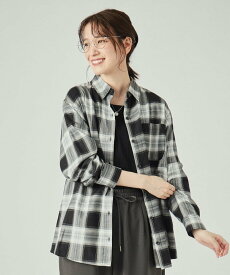 【SALE／55%OFF】SHOO・LA・RUE 【洗える】着回しいろいろ 大人のためのチェックシャツ シューラルー トップス シャツ・ブラウス レッド グリーン ブラック ブルー