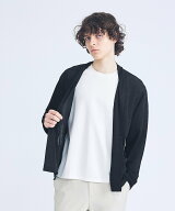 ABAHOUSE LASTWORD 【定番/シアー素材】ストレッチ カノコ ワンボタン カーディガン アバハウス トップス…