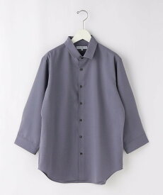 【SALE／50%OFF】a day in the life ＜A DAY IN THE LIFE＞イージーケア レギュラーカラー 7SL シャツ ユナイテッドアローズ アウトレット トップス シャツ・ブラウス グリーン グレー ネイビー