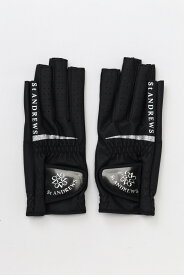 St ANDREWS 合皮ネイルスルーグローブ (両手用) (LADIES) セントアンドリュース ファッション雑貨 手袋 ホワイト ブラック【送料無料】