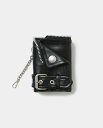 beautiful people riders petit wallet ビューティフルピープル 財布・ポーチ・ケース 財布 ブラック【送料無料】