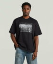 【公式ショップ】Photo Print Loose T-Shirt/オリジナルフォトプリントルーズTシャツ