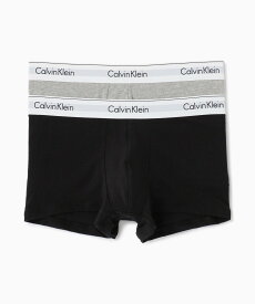 Calvin Klein Underwear 【公式ショップ】 カルバンクライン MODERN COTTON STRETCH ボクサーパンツ 2枚パック Calvin Klein Underwear NB1086 カルバン・クライン インナー・ルームウェア ボクサーパンツ・トランクス ブラック グレー ホワイト【送料無料】