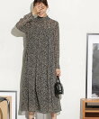 フィルムドットシフォンタックワンピース
