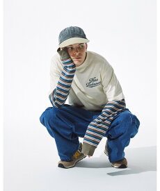 【SALE／30%OFF】B:MING by BEAMS 【EXCLUSIVE】New Balance / ロゴ ショートスリーブ Tシャツ ビーミング ライフストア バイ ビームス トップス カットソー・Tシャツ ホワイト ブルー イエロー【送料無料】